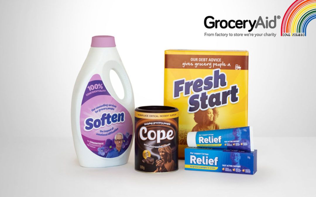 Grocery Aid is our charity of the year